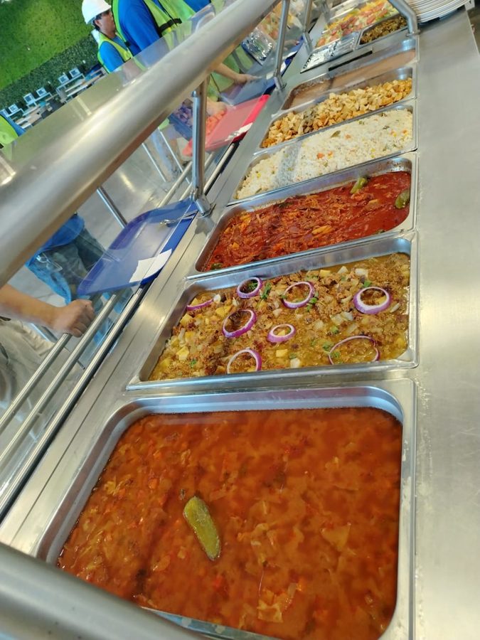 Operación de comedor industrial